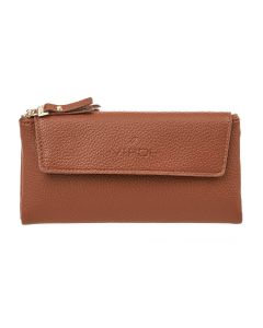 VERDE Novčanik ženski sa magnetnim zatvaranjem i zipom 1394, 20×3×10 cm