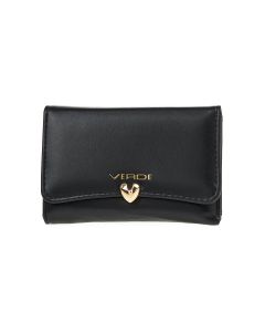 VERDE Novčanik ženski sa kopcom u obliku srca 1439, 15.5×3×10 cm