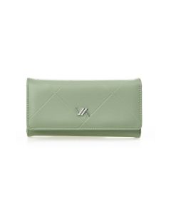 VERDE Novčanik ženski pravougaoni sa štepom 1441, 19×3.5×10 cm