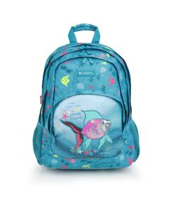 GABOL Ranac školski ergonomski 32x44x18 cm 21l-0,56 kg Acqua