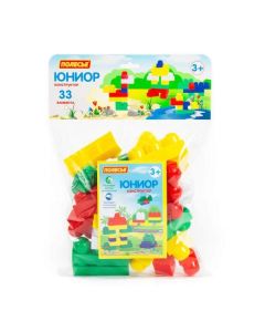POLESIE Kocke konstruktor Graditelj 33 dela - 17-6646