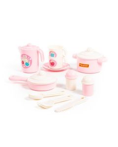 POLESIE Igračka Kuhinjski set posuđa sa tiganjem i šerpom 79985 - 17-79985