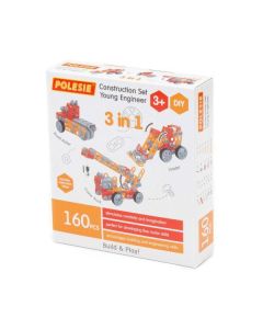 POLESIE Konstruktor set 3u1 Mladi inženjer 160 delova - 17-86679