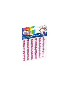FIORELLO Stikeri dijamant manji Pink - 987-1