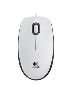 LOGITECH Corded Mouse M100 - EMEA - WHITE - 910-005004