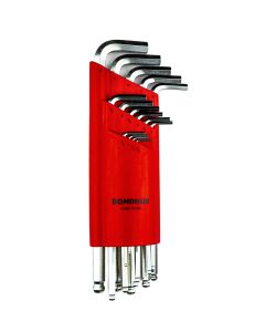 Set ekstra dugih imbus ključeva sa kugličnom glavom Bondhus BriteGuard HEX 1,27 - 10,0 17095 15 kom - 17095