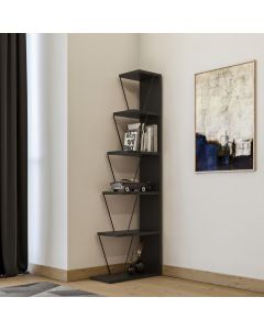 HANAH HOME Polcia Tlos, antracit