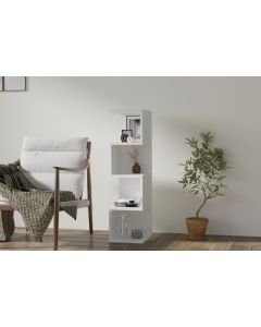 HANAH HOME Polica za knjige Alin White - 171863