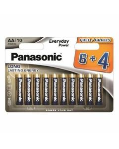PANASONIC Baterije LR6EPS/10BW-AA alkalne Ever 10/1 - 85009-1