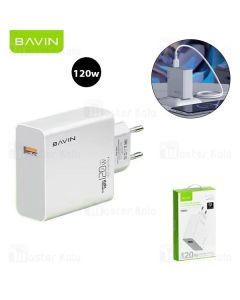 BAVIN Punjač 120W USB-A + kabl type-C, bela - 90038