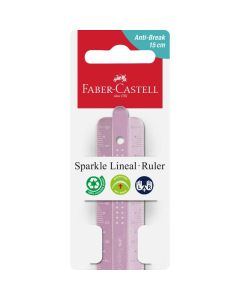 FABER CASTELL lenjir 15cm sparkle flex. 172015 - 172015