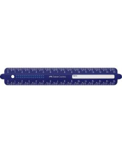 FABER CASTELL lenjir 15cm Dots flex. 172115 - 172115