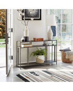 HANAH HOME Komoda Venedik, crna