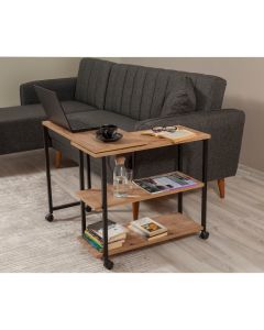 HANAH HOME Sto sa točkićima Melin - 172445