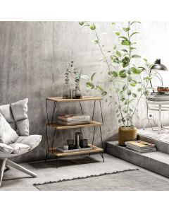 HANAH HOME Polica Lazandos, svetlo braon