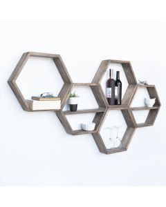 HANAH HOME Zidna polica HEX003 - 172625