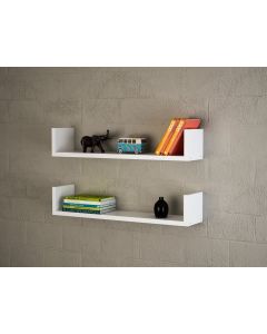 HANAH HOME Zidna polica Iris White - 172628