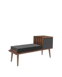 HANAH HOME Cipelarnik Fiume, braon/siva