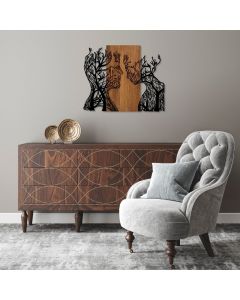 WALLXPERT Zidna dekoracija Tree Woman And Man - 172854