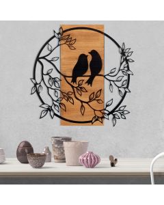 WALLXPERT Zidna dekoracija Birds in love - 172886