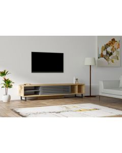 HANAH HOME TV polica Safir Sapphire Anthracite - 173027
