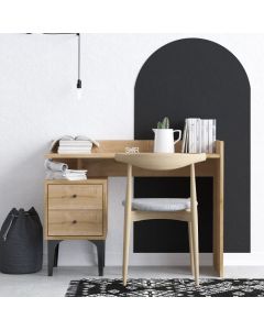 HANAH HOME Radni sto Puuk - Dec0087, svetlo braon