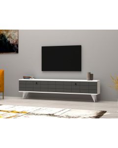 HANAH HOME TV polica Alberi Anthracite White - 173141