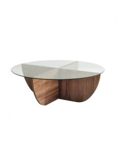 HANAH HOME Sto za dnevnu sobu Lily Walnut - 173178