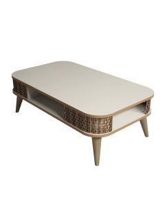 HANAH HOME Klub sto Eylül, krem