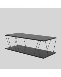 HANAH HOME Sto za dnevnu sobu Labranda Anthracite - 173337-1