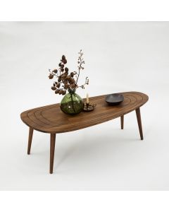 HANAH HOME Sto za dnevnu sobu Sweet Walnut - 173376