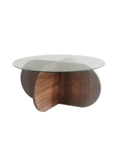 HANAH HOME Sto za dnevnu sobu Bubble Walnut - 173386