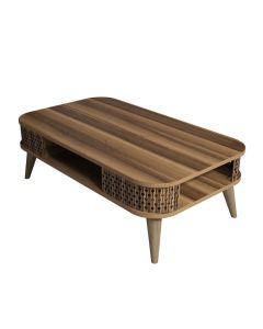 HANAH HOME Sto za dnevnu sobu Eylul Walnut - 173416
