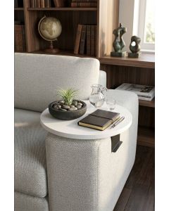 HANAH HOME Konzolni sto Artmtksofa1, bela