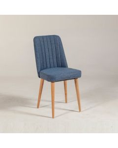 HANAH HOME Stolica Vina Sandalye Dark Blue Atlantic