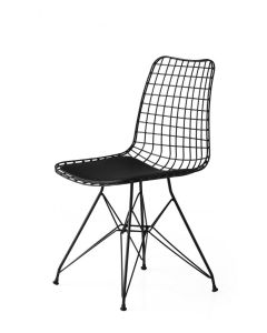 HANAH HOME Set trpezarijskih stolica 2/1 Tivoli 271, crna