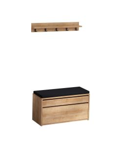 HANAH HOME Cipelarnik sa čivilukom Boby, svetlo braon