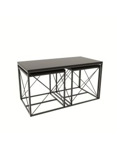 HANAH HOME Set klub stolova Defne 3/1, antracit