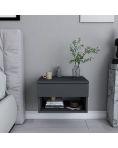 HANAH HOME Zidni noćni ormarić Jamot, antracit