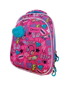 Connect Školski ranac anatomski lagan XT Girl Skate 48056 - 17448