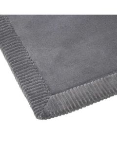 FIVE Prostirka za kupatilo modern 80x50cm poliester/pu/pvc siva - 174561A