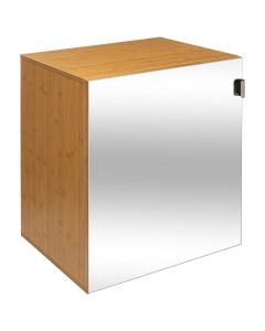 FIVE Komoda sa ogledalom modul 45x38x55cm drvo/staklo natural
