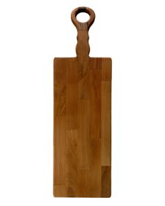 ARBOREA Duga daska sa okruglom drškom za serviranje, drvena, 19x61 cm