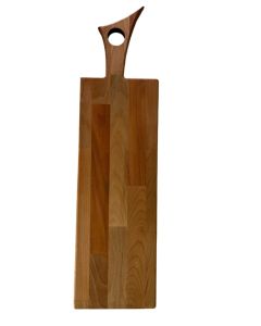 ARBOREA Daska za serviranje sa asimetričnom drškom, drvena,19x70 cm - Long2-70