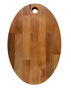 ARBOREA Ovalna daska za serviranje, drvena, 45X30cm - O-4530