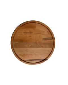 ARBOREA Okrugla daska za serviranje, drvena, fi30 cm - OZS-30