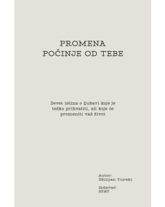 Promena počinje od tebe - 9788682980063