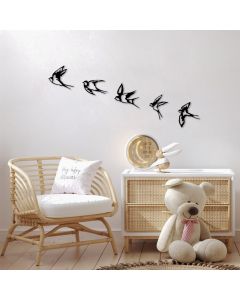 WALLXPERT Zidna dekoracija Swallows 303 - 174758