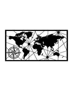 WALLXPERT Zidna dekoracija World Map Medium 2 - 174851