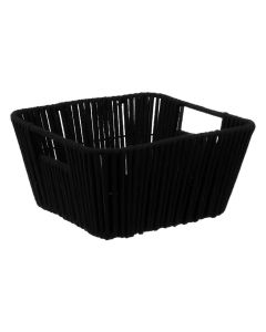 FIVE Korpa za odlaganje veša 31x15cm Manille, crna - 174885